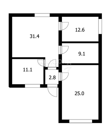 
   Продам дом, 92 м², Прокудское

. Фото 12.