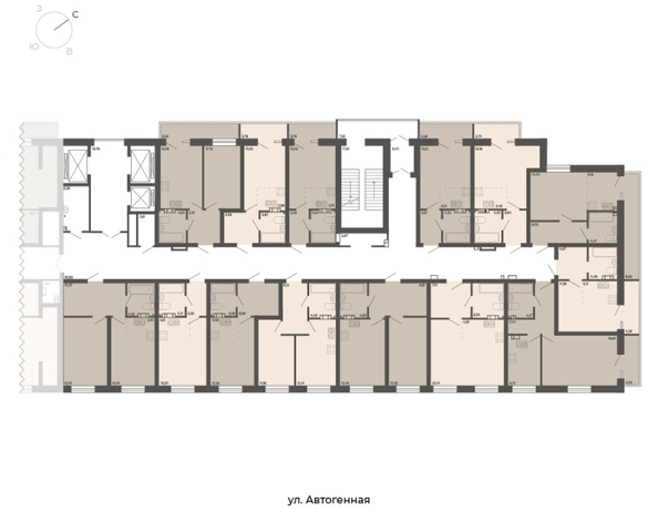 
   Продам 1-комнатный апартамент, 26.55 м², Автогенная ул, 75

. Фото 1.