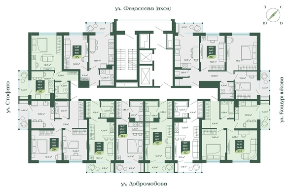 
   Продам студию, 29.73 м², Мичурин

. Фото 1.