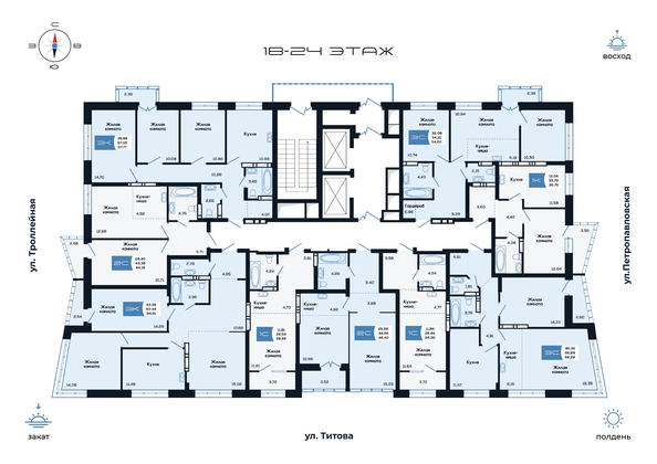 
   Продам 3-комнатную, 54.82 м², Салют, дом 2

. Фото 1.