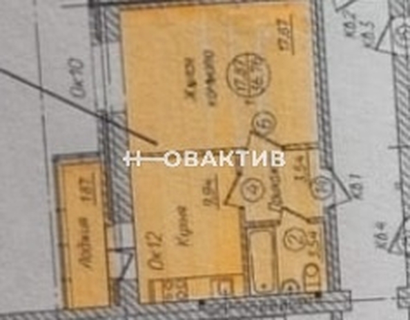 
   Продам 1-комнатную, 36 м², Есенина ул, 67

. Фото 33.