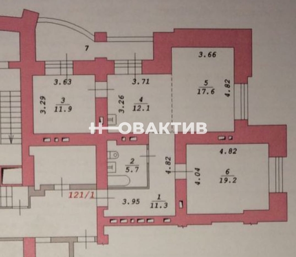 
   Продам 3-комнатную, 77.8 м², Молодежи б-р, 15

. Фото 1.