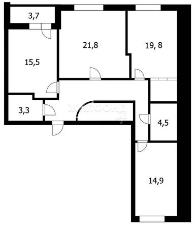 
   Продам 3-комнатную, 103.8 м², Сухарная ул, 96/2

. Фото 17.