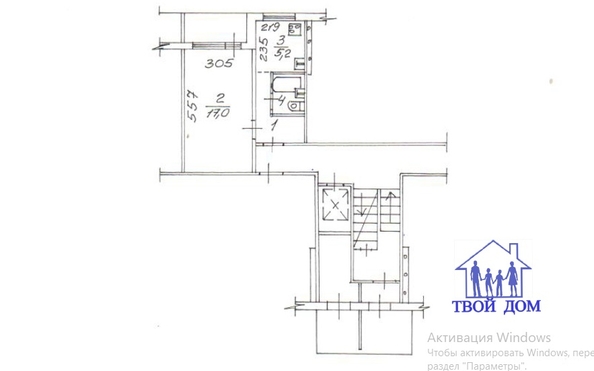 
   Продам 1-комнатную, 30 м², Дениса Давыдова ул, 11

. Фото 25.