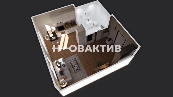 
   Продам студию, 29.5 м², Королева ул, 1Б

. Фото 14.