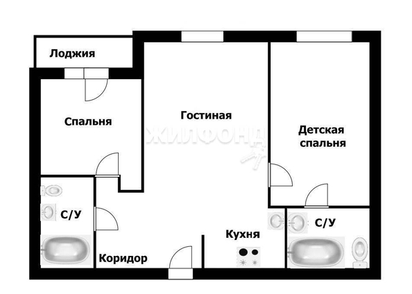 
   Продам 3-комнатную, 76.9 м², Тимирязева ул, 73/1

. Фото 29.