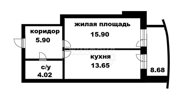 
   Продам 1-комнатную, 39 м², Сибревкома ул, 9

. Фото 6.