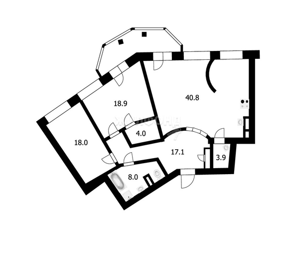 
   Продам 3-комнатную, 110.7 м², Галущака ул, 1

. Фото 37.