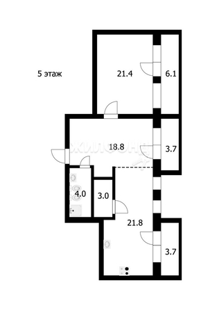 
   Продам 4-комнатную, 144.9 м², Вертковская ул, 42

. Фото 39.