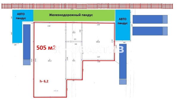 
   Продам помещение свободного назначения, 505 м², Даргомыжского ул, 8Б

. Фото 4.