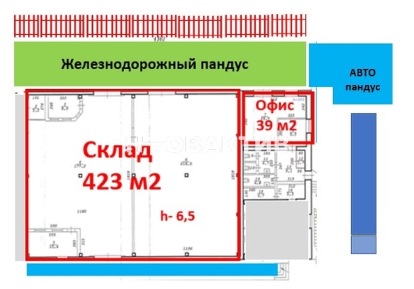 
   Продам помещение свободного назначения, 462 м², Даргомыжского ул, 8Б

. Фото 4.