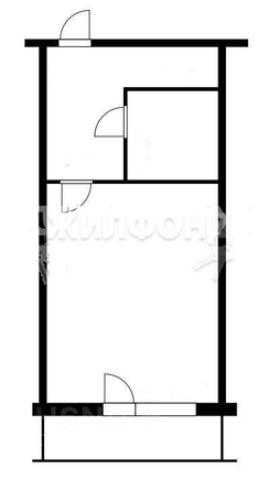 
   Продам студию, 32.6 м², Тульская ул, 80

. Фото 1.