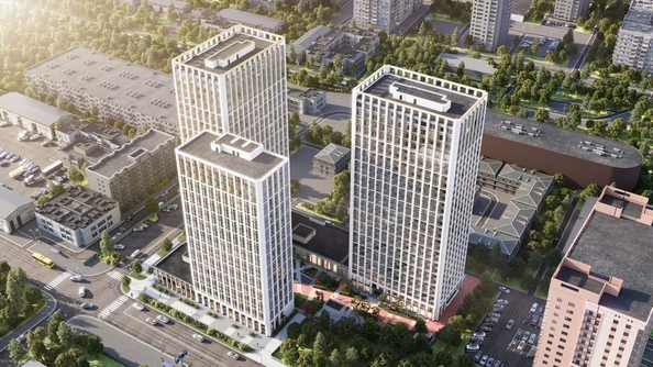 
  Продается апартамент 37.44 м², в АК Лэнд Лорд, башня А. Фото 1.