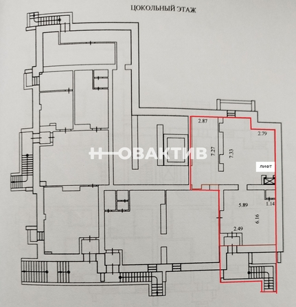 
   Продам помещение свободного назначения, 101.2 м², Свердлова ул, 12

. Фото 9.