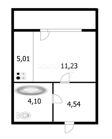 
   Продам студию, 29.1 м², Лобачевского ул, 71/2

. Фото 10.