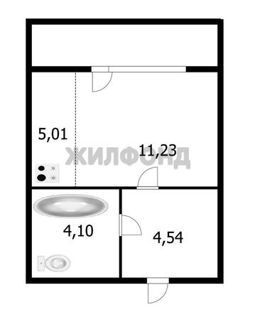 
   Продам студию, 29.1 м², Лобачевского ул, 71/2

. Фото 10.