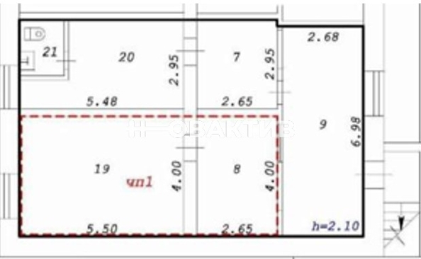 
   Сдам помещение свободного назначения, 75 м², Петухова ул, 16

. Фото 5.