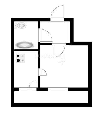 
   Продам студию, 26.9 м², Виктора Уса ул, 1/2

. Фото 20.