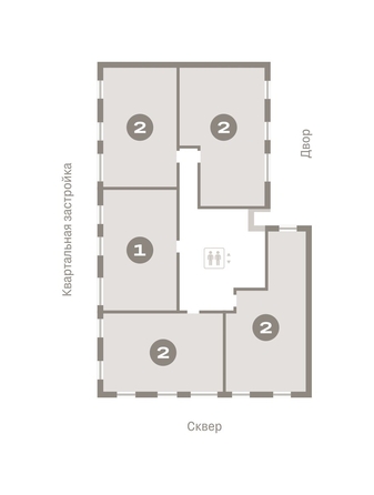 
   Продам 2-комнатную, 65.45 м², Пшеница, дом 4

. Фото 12.