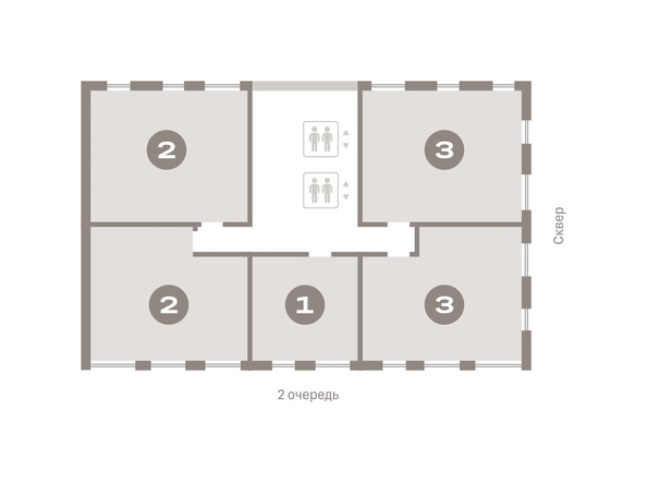 
   Продам 3-комнатную, 77.62 м², Авиатор, дом 3

. Фото 6.