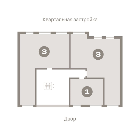 
   Продам 3-комнатную, 90.27 м², Европейский берег, дом 49

. Фото 1.