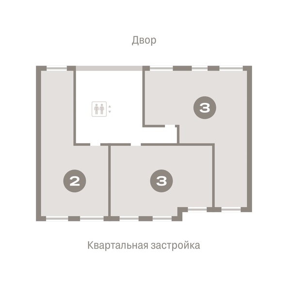 
   Продам 3-комнатную, 128.97 м², Европейский берег, дом 49

. Фото 1.