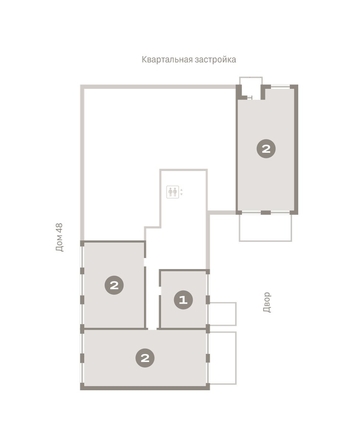 
   Продам 2-комнатную, 112.66 м², Европейский берег, дом 49

. Фото 1.