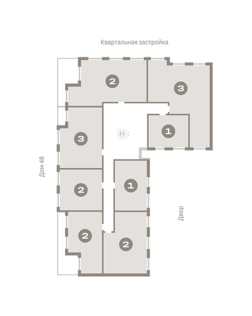 
   Продам 3-комнатную, 108.69 м², Европейский берег, дом 49

. Фото 1.