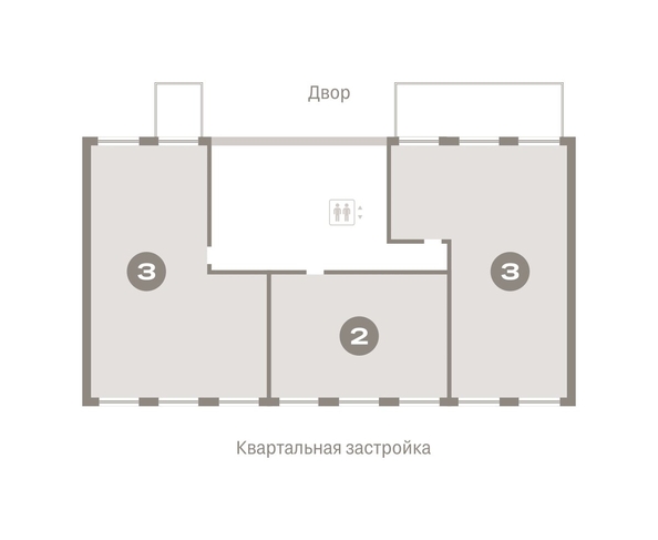 
   Продам 3-комнатную, 140.57 м², Европейский берег, дом 49

. Фото 1.