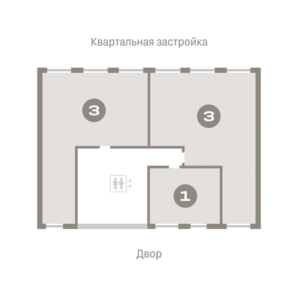 
   Продам 3-комнатную, 93.59 м², Европейский берег, дом 49

. Фото 1.