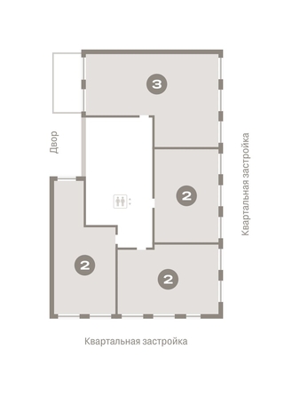 
   Продам 3-комнатную, 136.82 м², Европейский берег, дом 49

. Фото 1.