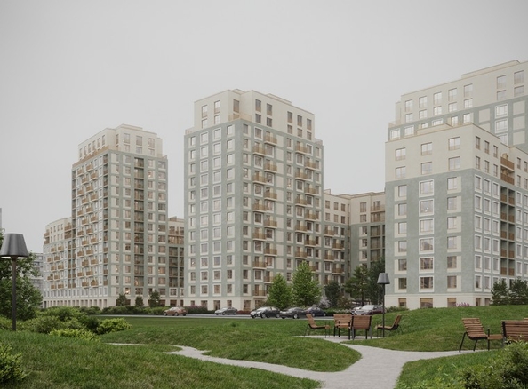 
   Продам 2-комнатную, 74.23 м², Авиатор, дом 3

. Фото 1.