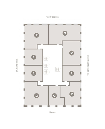 
   Продам 1-комнатную, 45.04 м², Мылзавод, дом 8

. Фото 13.