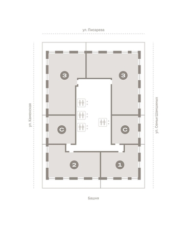 
   Продам студию, 45.1 м², Мылзавод, дом 8

. Фото 13.