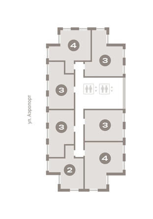 
   Продам 4-комнатную, 120.08 м², Авиатор, дом 3

. Фото 6.