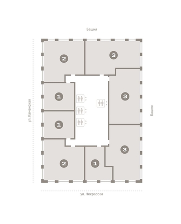 
   Продам 2-комнатную, 94.64 м², Мылзавод, дом 9

. Фото 1.