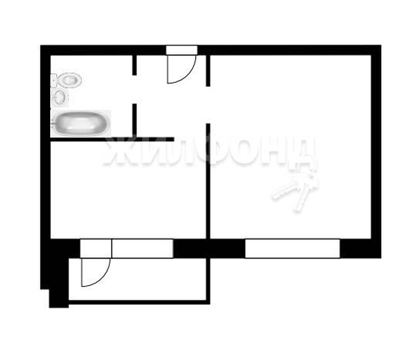 
   Продам 1-комнатную, 32.7 м², Ключ-Камышенское Плато ул, 24

. Фото 20.