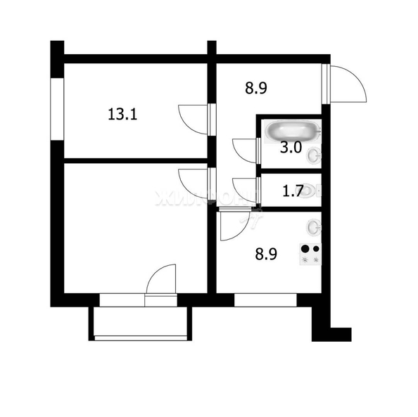 
   Продам комнату, 14 м², Бебеля ул, 38

. Фото 9.