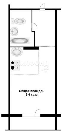 
   Продам студию, 19.6 м², Твардовского ул, 22/6

. Фото 8.