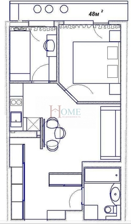 
  Сдам посуточно в аренду 3-комнатную квартиру, 48 м², Новосибирск

. Фото 22.