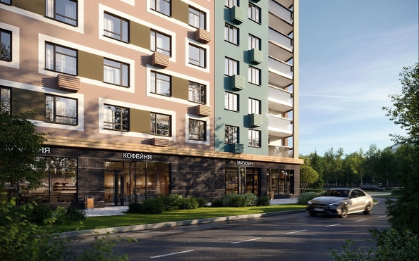 
  Продается 2-комн. квартира, 46.55 м², ЖК Базилик, дом 1
. Фото 2.