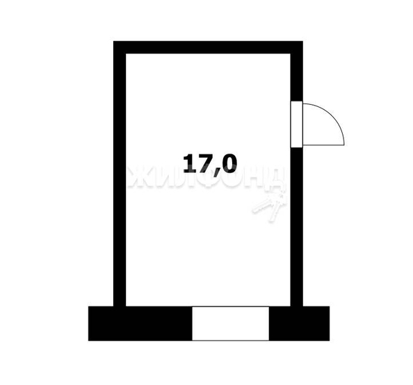 
   Продам комнату, 17 м², Сибиряков-Гвардейцев ул, 58/1

. Фото 3.