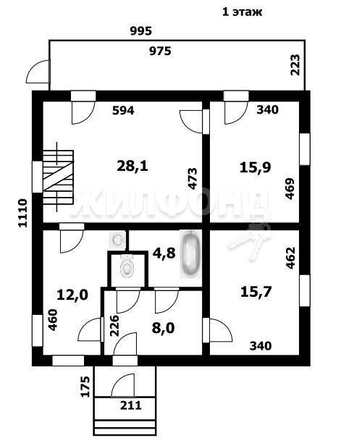 
   Продам дом, 271.5 м², Озерный

. Фото 18.