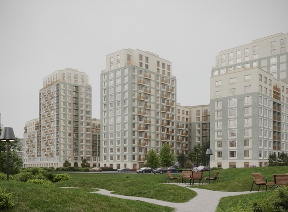 
   Продам 1-комнатную, 54.09 м², Авиатор, дом 3

. Фото 1.