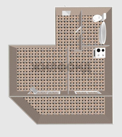 
   Продам 1-комнатную, 46.1 м², Волховская ул, 37

. Фото 11.
