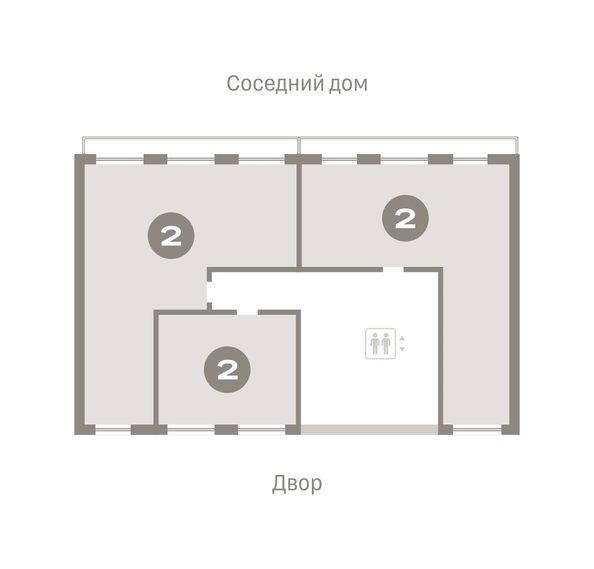 
   Продам 2-комнатную, 79.5 м², Лебедевский квартал, дом 1

. Фото 16.