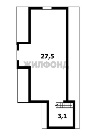
   Продам дом, 75.8 м², Новосибирск

. Фото 19.
