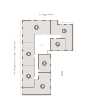 
   Продам 1-комнатную, 56.2 м², Лебедевский квартал, дом 1

. Фото 16.