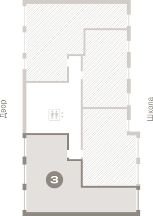 
  Продается 3-комн. квартира 136.2 м², в ЖК Европейский берег, дом 45. Фото 2.