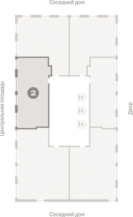 
  Продается 2-комн. квартира 83.49 м², в ЖК Европейский берег, дом 45. Фото 3.